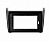 Переходная рамка Volkswagen Polo 5 (2008-2020) 9" Black